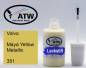 Preview: Volvo, Maya Yellow Metallic, 351: 20ml Lackstift, von ATW Autoteile West.